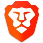 brave browser android application logo